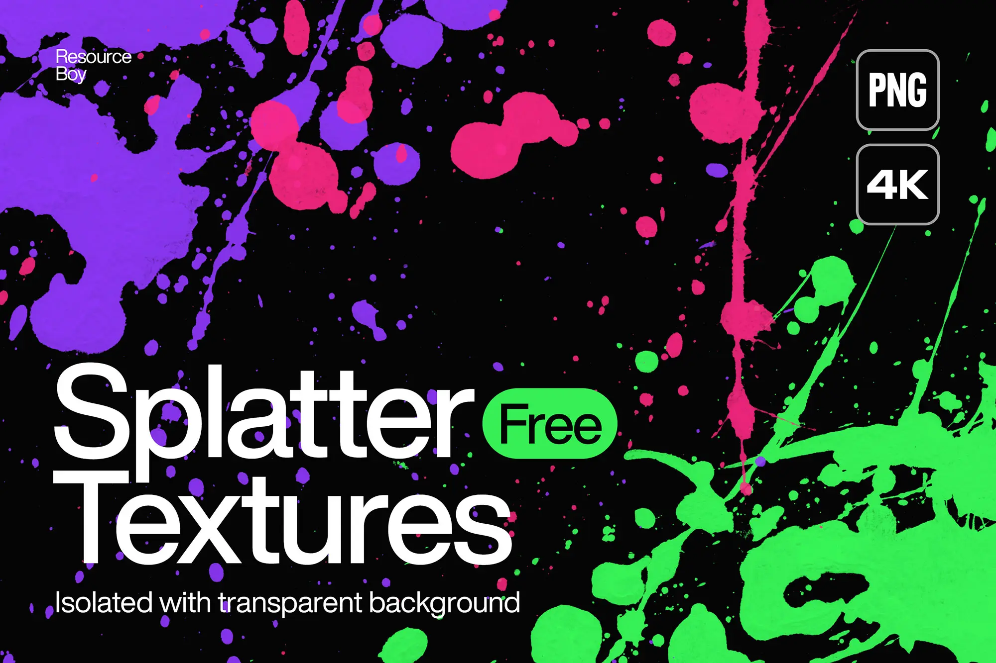 100 Splatter Textures  100款中国风飞溅泼墨涂鸦墨迹墨点污渍油漆溅射webp免抠图片素材免费下载